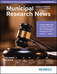 Download Municipal Research News Spring/Summer 2025 (PDF)