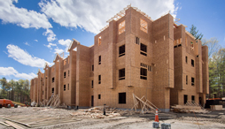 New multi-unit construction on empty lot