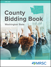 Cover of County Bidding Book - Washington State